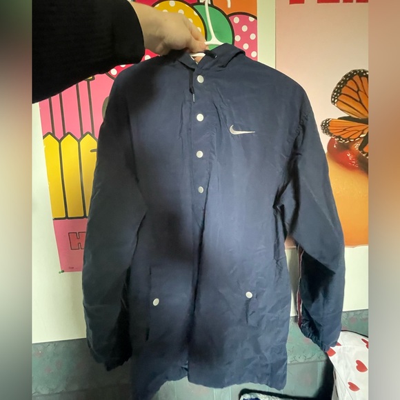 Vintage Nike Blue Windbreaker - Picture 1 of 6
